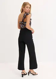 One shoulder-jumpsuit av lätt viskosmaterial, bonprix