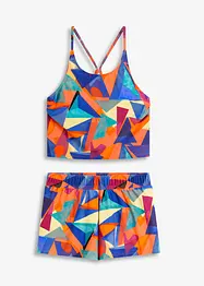 Tankini (2 delar) med shorts, bonprix