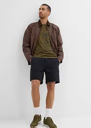 Twillshorts av ren bomull, Loose Fit, bonprix