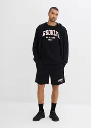 T-shirt och shorts i tjockt material av ekologisk bomull (2 delar), bonprix