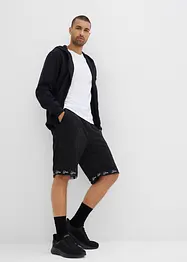 Tunna shorts i mesh, avslappnad passform, bonprix