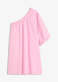 One shoulder-klänning av bomull, bonprix
