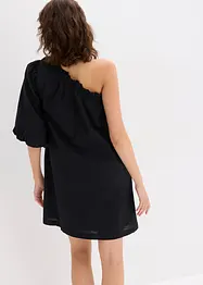 One shoulder-klänning av bomull, bonprix