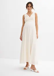 Mammbröllopsklänning av spets, satin och georgette, bonprix