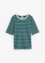 T-shirt av tjock ekologisk bomull, bonprix