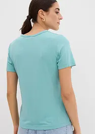 T-shirt i luftig viskos, bonprix