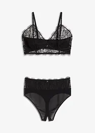 BH + midjestringtrosa ouvert (2 delar), bonprix