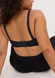 Amningsbehå utan bygel, med ekologisk bomull (2-pack), bonprix
