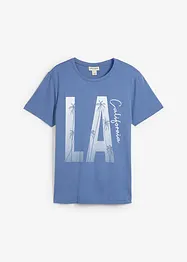 T-shirt i ekologisk bomull, Slim Fit, bonprix
