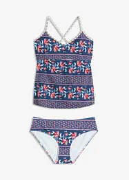 Tankini (2 delar) med korsade axelband, bonprix