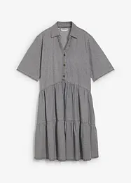 Kortärmad jeansklänning, bonprix