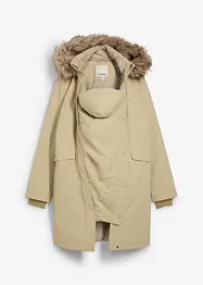 Mammakappa i vind- och vattentätt material med babyficka, bonprix