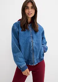 Blusjacka i denim, bonprix