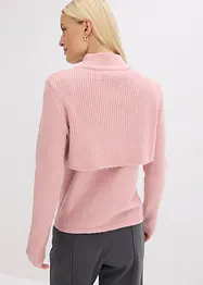 Tröja med lager-på-lager-look, bonprix