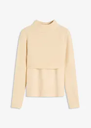 Tröja med lager-på-lager-look, bonprix
