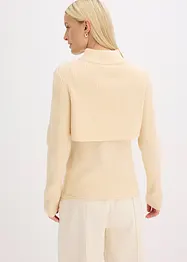 Tröja med lager-på-lager-look, bonprix