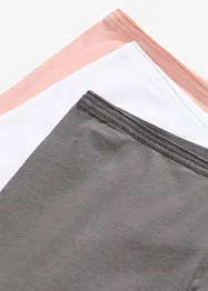 Lång boxertrosa med ekologisk bomull (3-pack), bonprix
