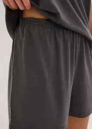 Kort pyjamas av lätt och mjukt material, bonprix