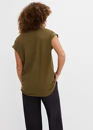 Lång topp med bomull (2-pack), bonprix