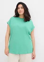 Lång topp med bomull (2-pack), bonprix