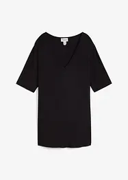 Lång topp av mjuk viskos, bonprix