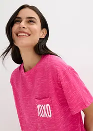 Oversized nattlinne med slubeffekter, bonprix