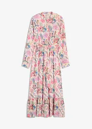Maxiklänning med blommönster, bonprix