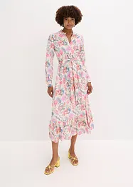 Maxiklänning med blommönster, bonprix