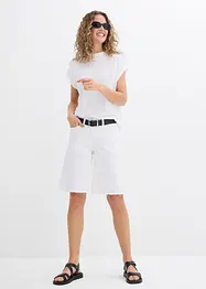 Shorts med råa benöppningar, bonprix