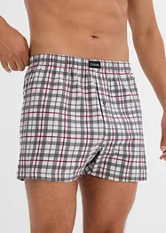 Skön boxertrosa (3-pack) rutig, bonprix