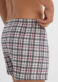 Skön boxertrosa (3-pack) rutig, bonprix
