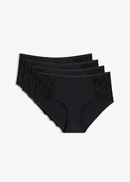 Maxihipstertrosa av mjuk modal (4-pack), bonprix