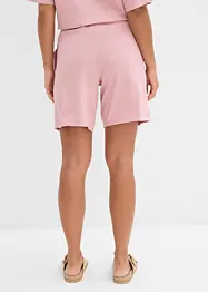 Dra på-shorts i finstickat material, bonprix