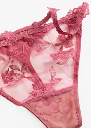 Tangastringtrosa med blommig spets, bonprix