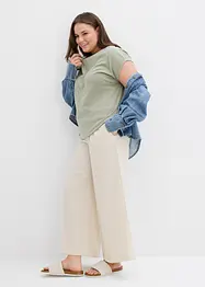 T-shirt av ren ekologisk bomull (2-pack), bonprix