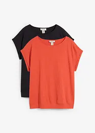 T-shirt (2-pack), bonprix