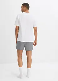 Pyjamas med shorts och korta ärmar, av ren bomull, bonprix