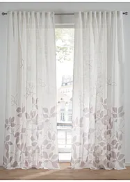 Gardinlängd med struktur (1 styck), bonprix