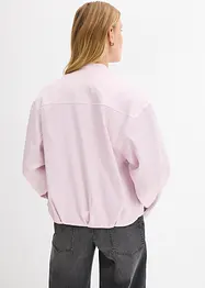 Blusjacka av glansig, mjuk viskosmix, bonprix