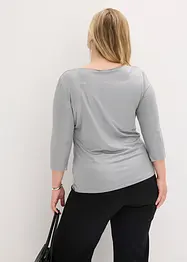 Glansig topp, bonprix