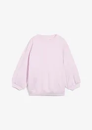 Sweatshirt i oversizemodell av ren bomull, bonprix