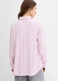 Skjortblus av mjuk viskos, bonprix