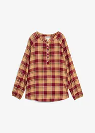 Blustunika av flanell, bonprix