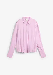 Satinblus av viskosmix, bonprix