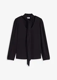 Blustopp med struktur och avtagbart knytband, bonprix