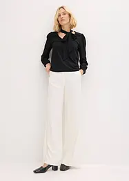 Blustopp med struktur och avtagbart knytband, bonprix