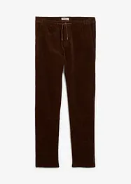 Stretchig manchesterbyxa, normal passform, bonprix