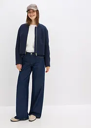 Wide Leg Jeans, Mid Waist, bonprix
