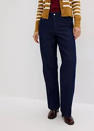 Straight jeans medelhög midja, bonprix