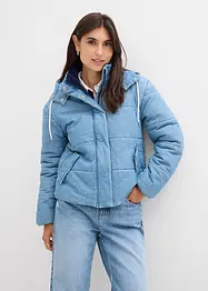 Täckjacka i denim, bonprix